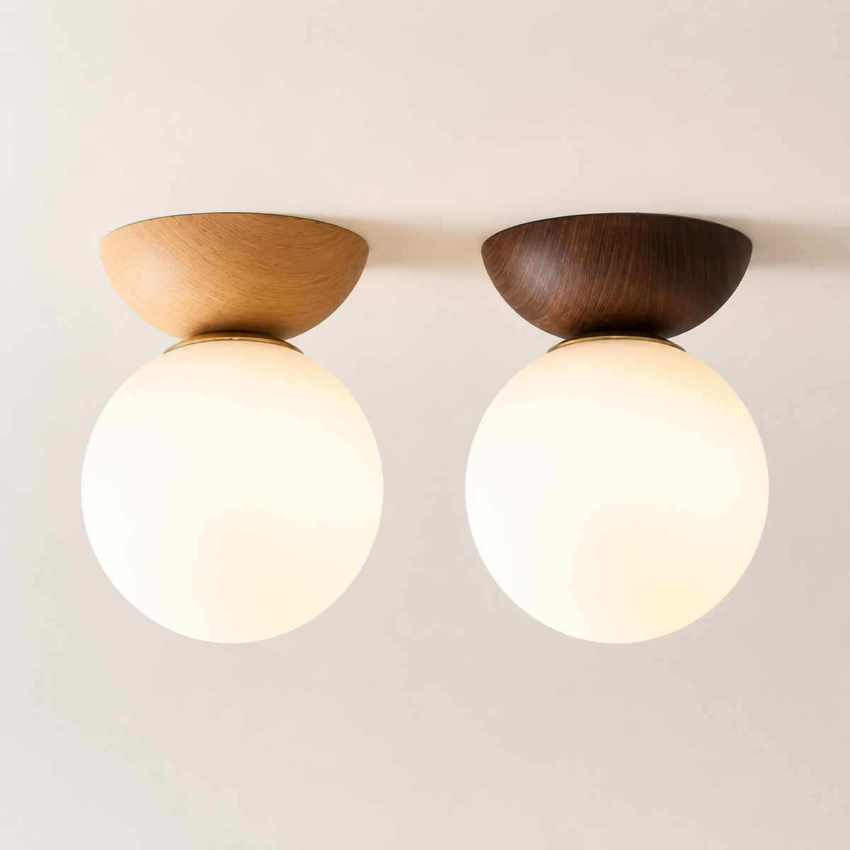 Plafonnier boule japonaise Nami