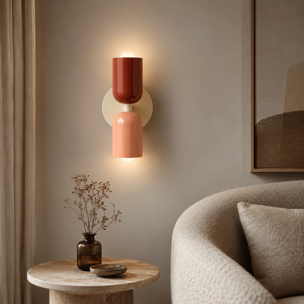 Applique murale Morandi Duo