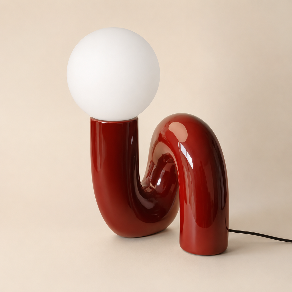 Lampe à poser sculpturale Oria