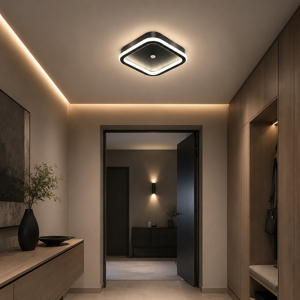Plafonnier LED à détecteur Noxis