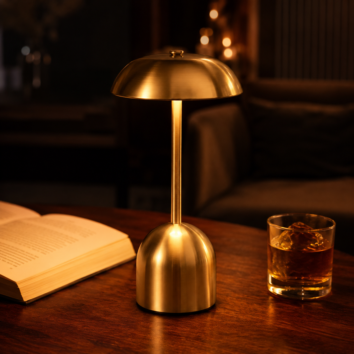 Lampe à poser rechargeable tactile Malia