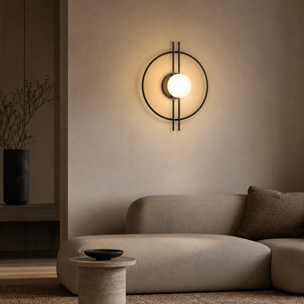 Applique murale LED Halo Éclipse