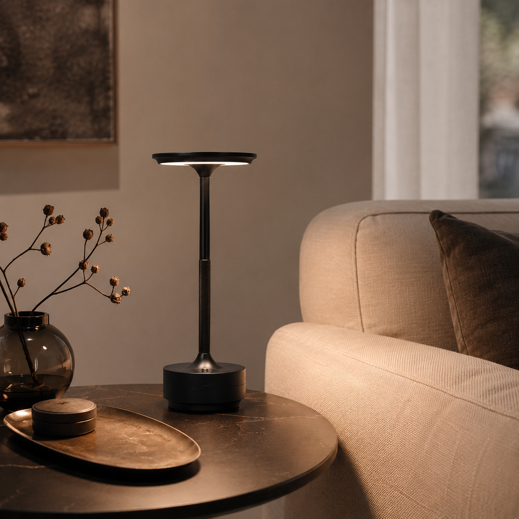 Lampe à poser tactile rechargeable Élia