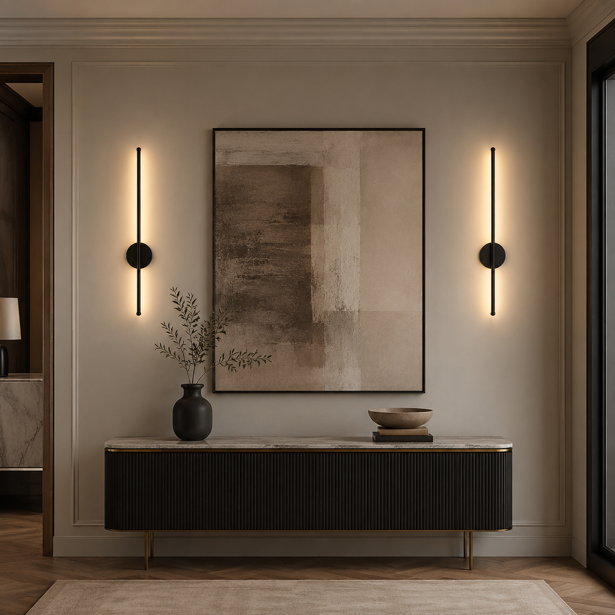 Applique murale LED minimaliste Eden