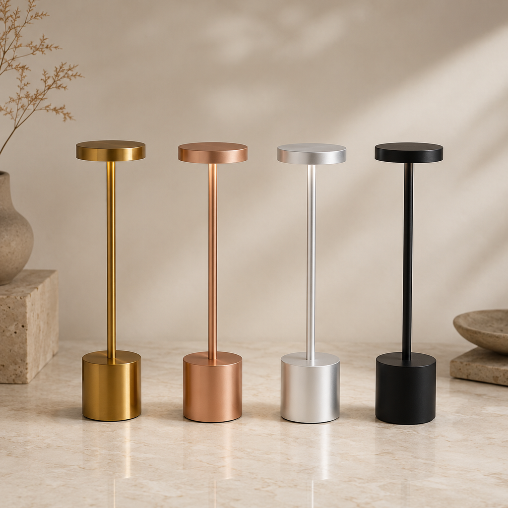 Lampe à poser tactile rechargeable Liora