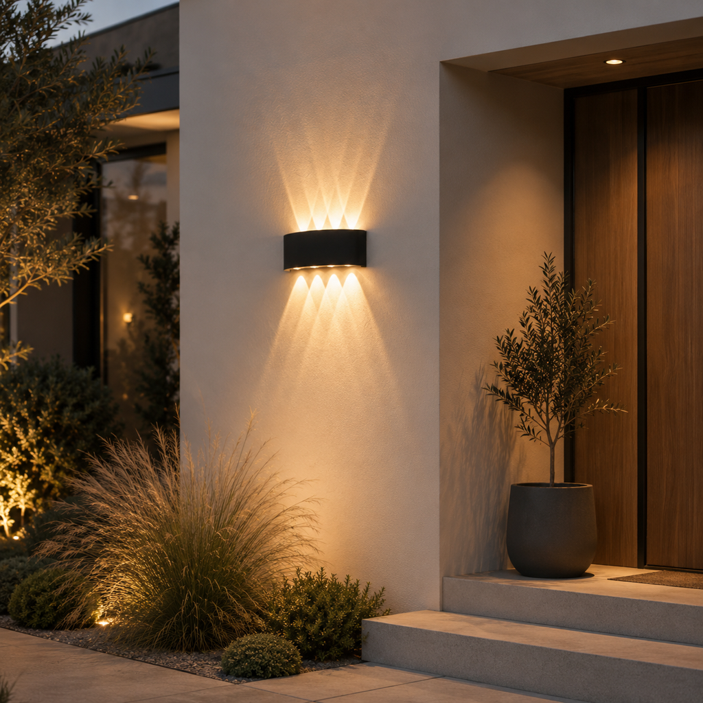 Applique murale LED extérieure Skar