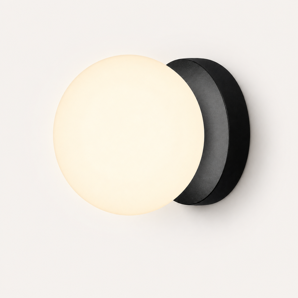 Applique murale LED ronde Opale