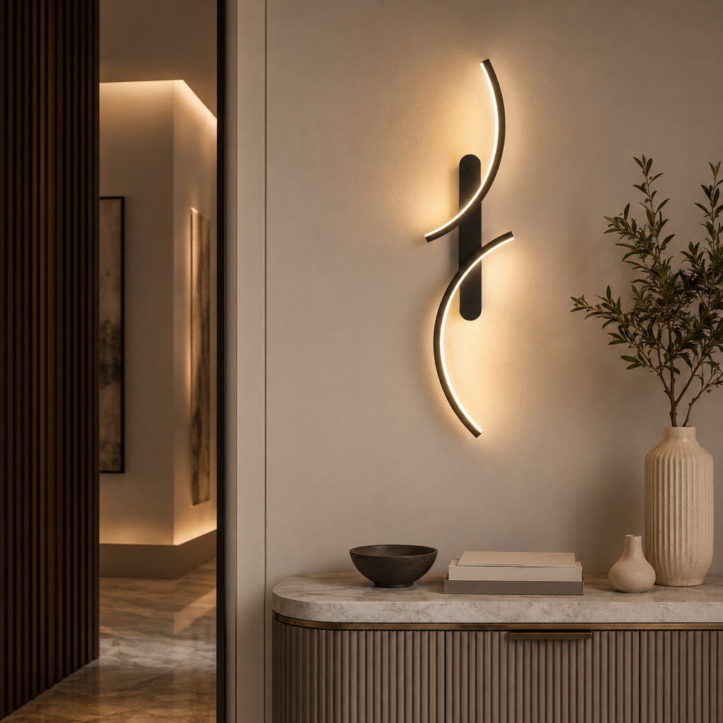 Applique murale LED contemporaine Celya