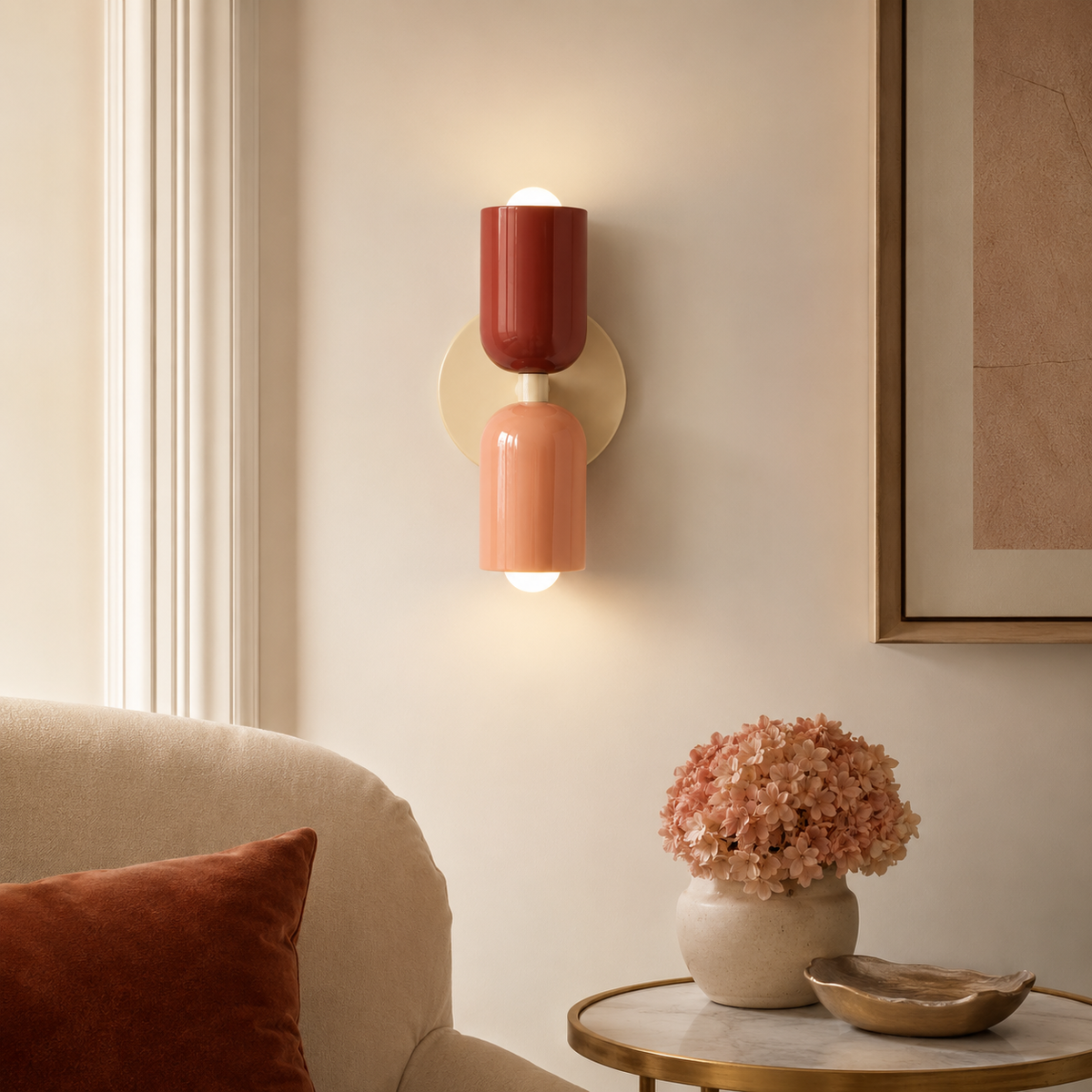 Applique murale Morandi Duo