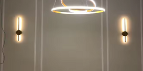 Photo client de Applique murale LED minimaliste Eden