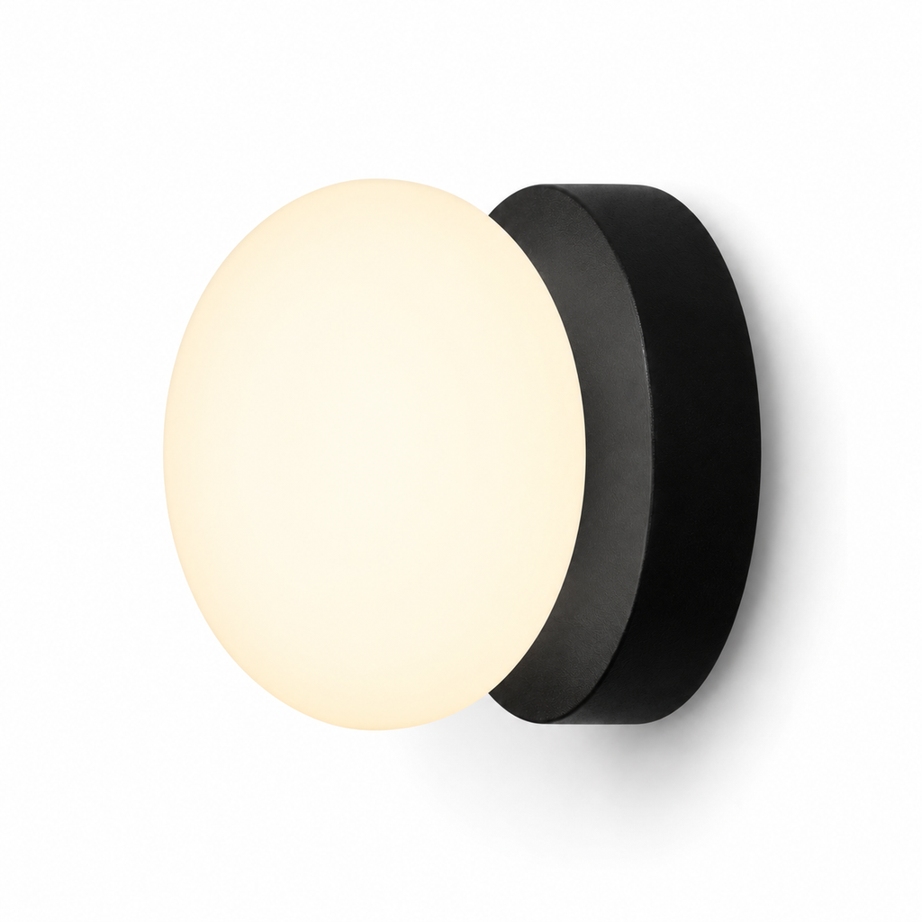 Applique murale LED ronde Opale