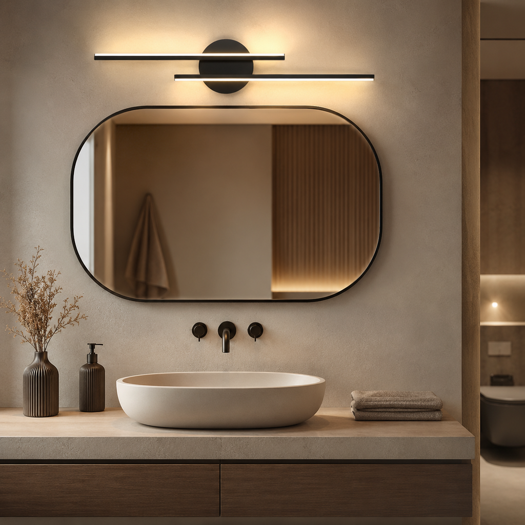 Applique murale LED Linea Noir