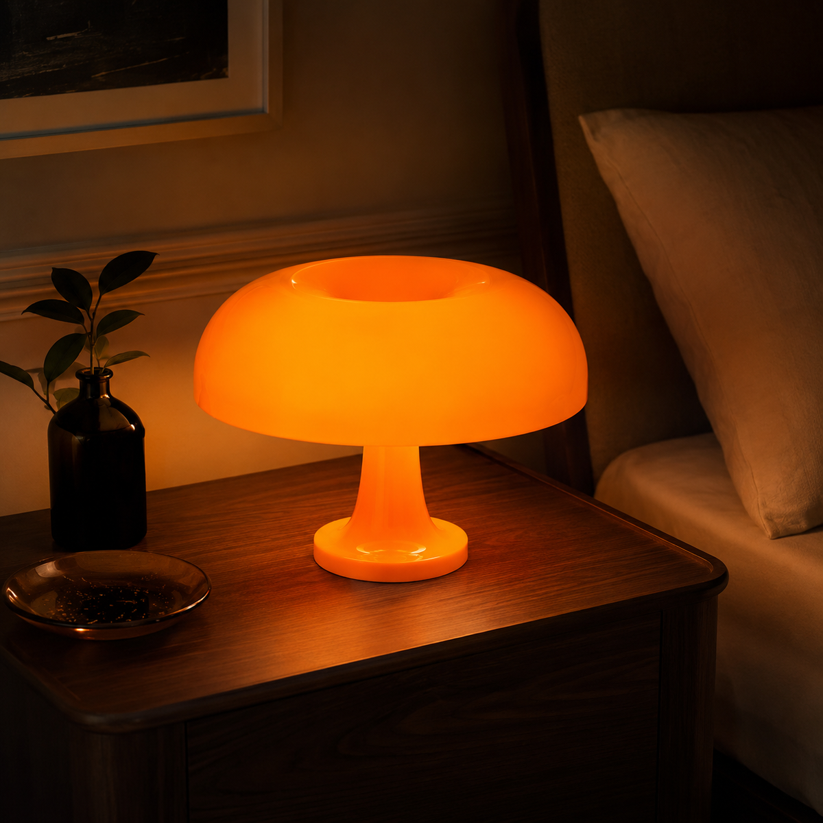 Lampe à poser champignon Noma