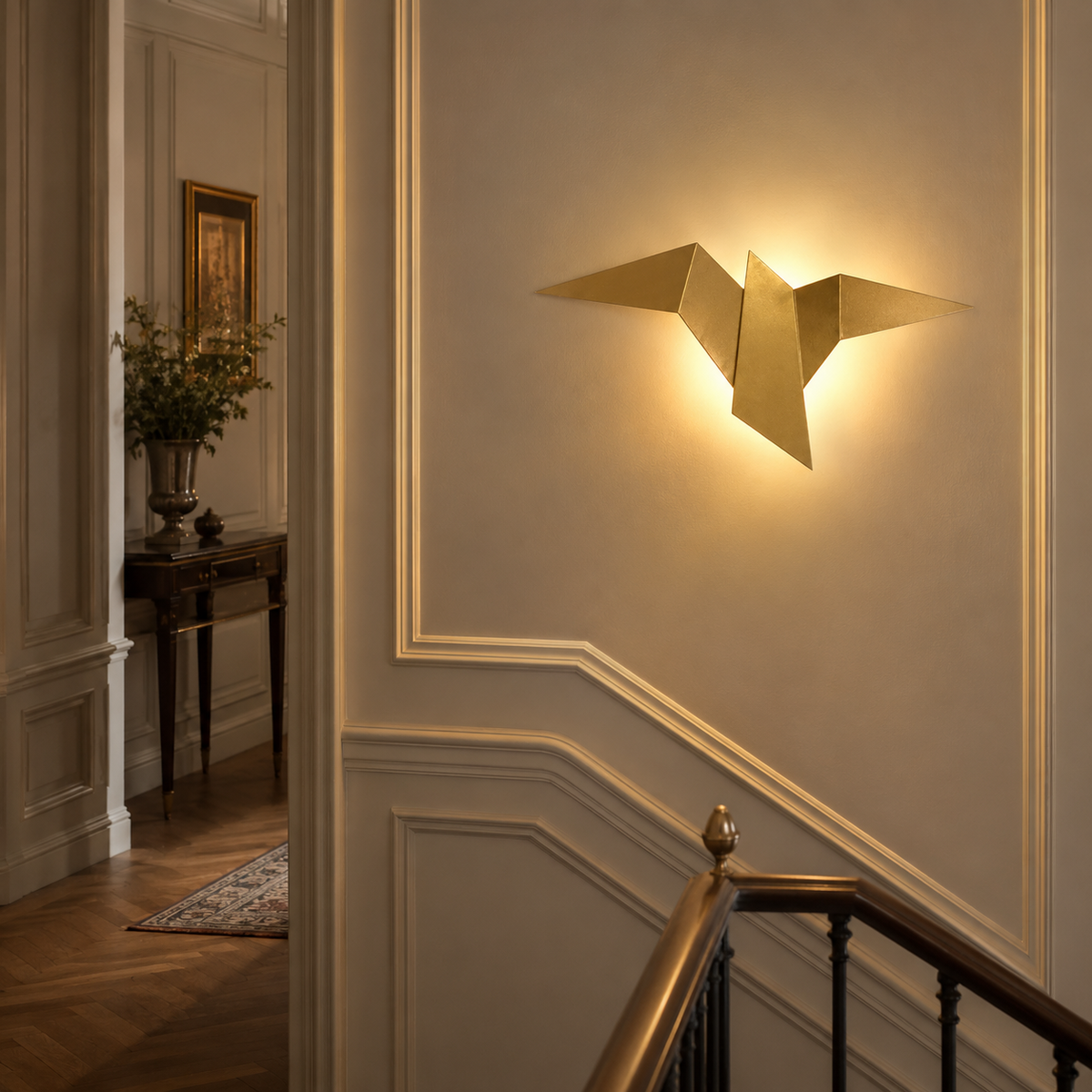 Applique murale LED Oiseau Nordic